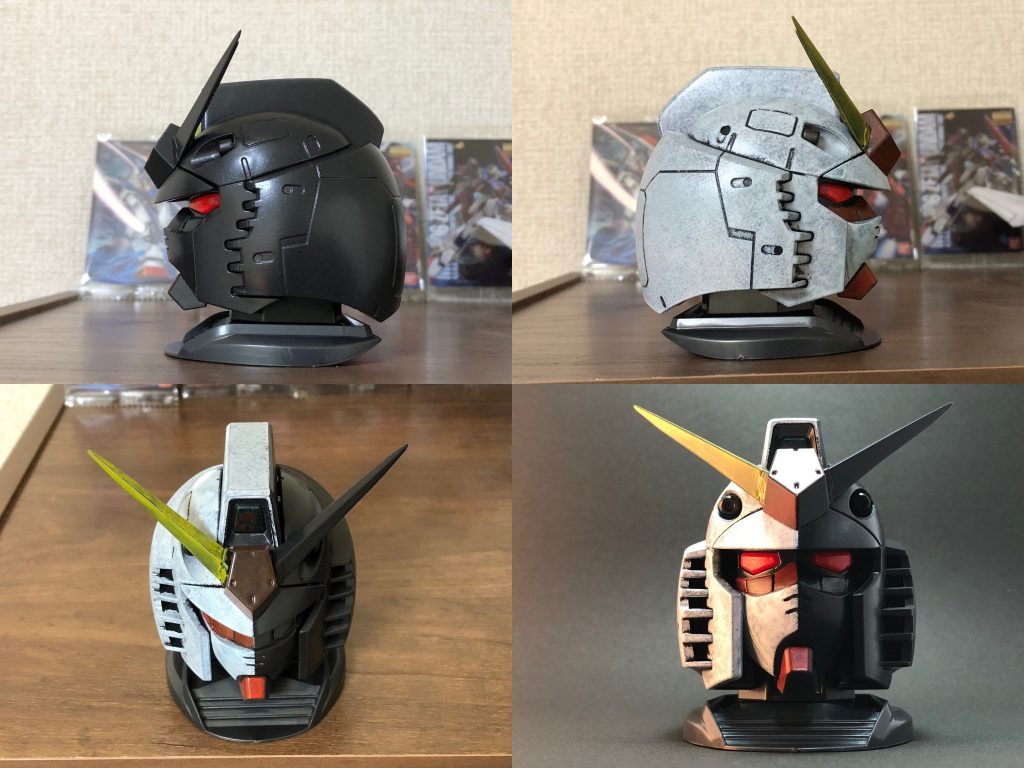 ガンダムヘッド–2枚目/制作者：めっさ~~( ˇωˇ )