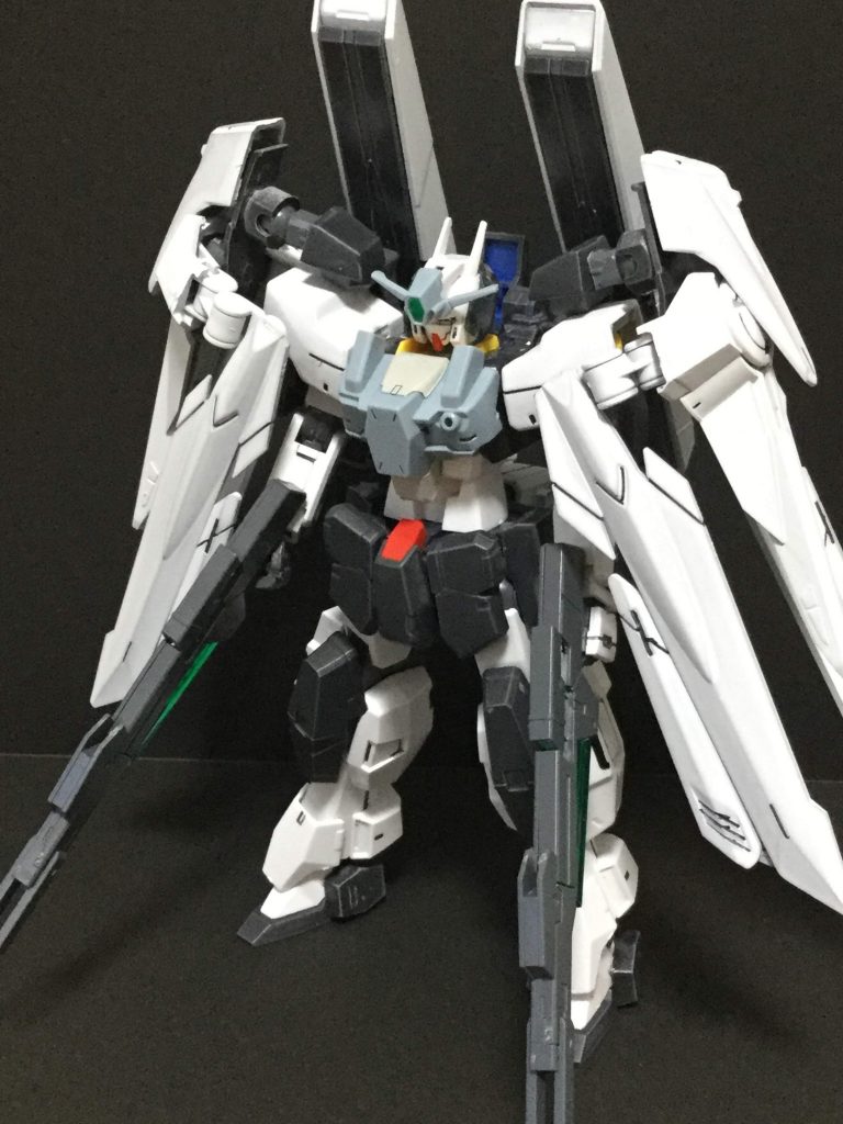 武装状態
GNスナイパーライフルr(リペア)
GNライフルピット改
こちらが主武器