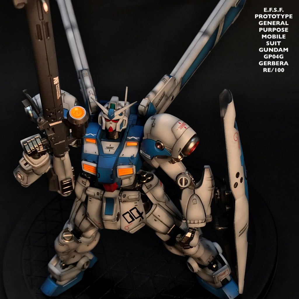 GUNDAM GP04G GERBERA  RE/100–4枚目/制作者：taropapa1403