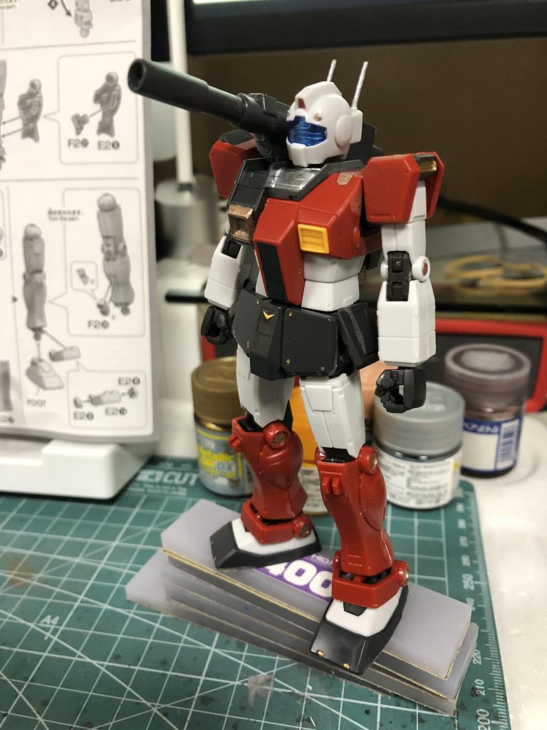 HGUC 1/144 ジム・キャノン (空間突撃仕様)–5枚目/制作者：いま
