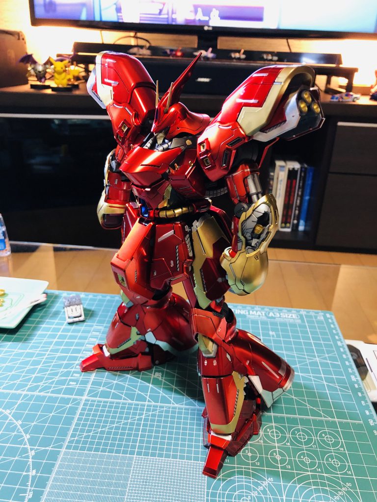 IRONMAN Mk-MSN-04 SAZABI–5枚目/制作者：@batayan423