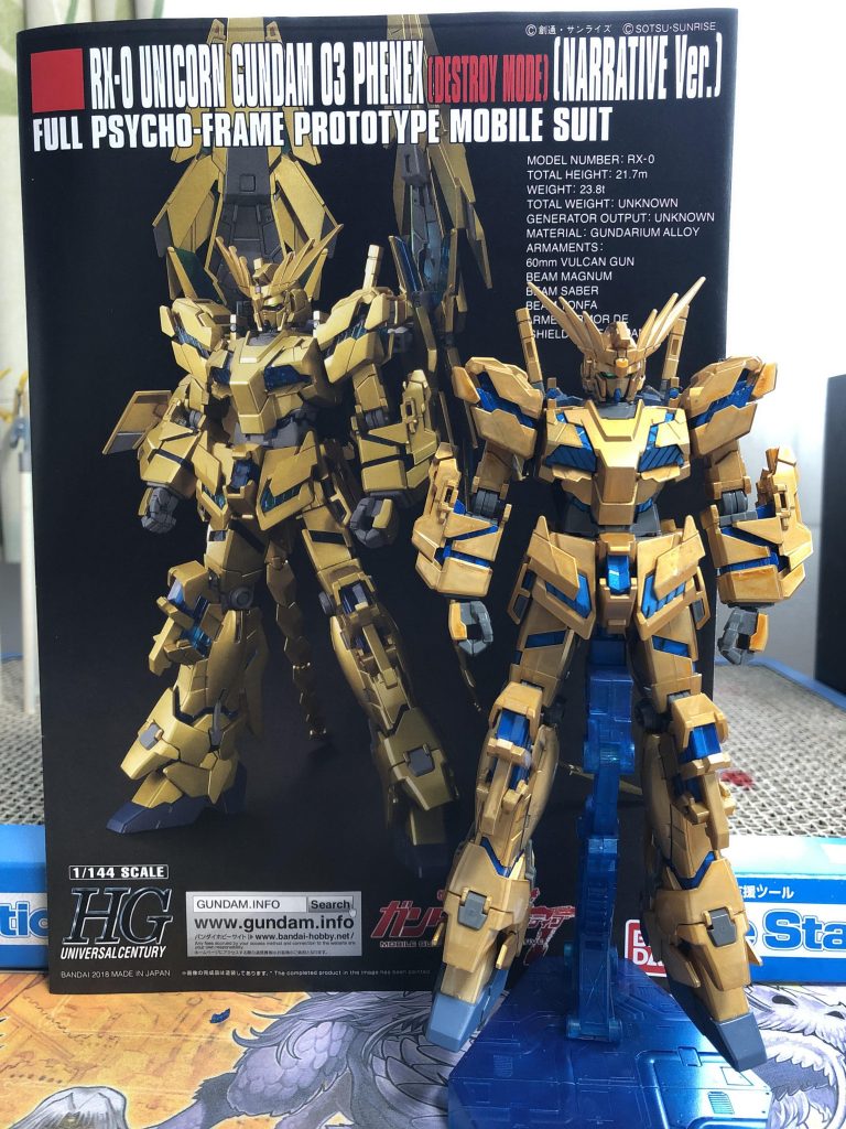 非武装状態
ここまでは綺麗に塗装できたと思います