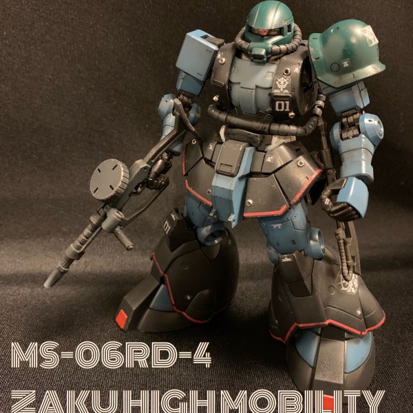 MS-06RD-4 ZAKU HIGH MOBILITY TEST TYPE