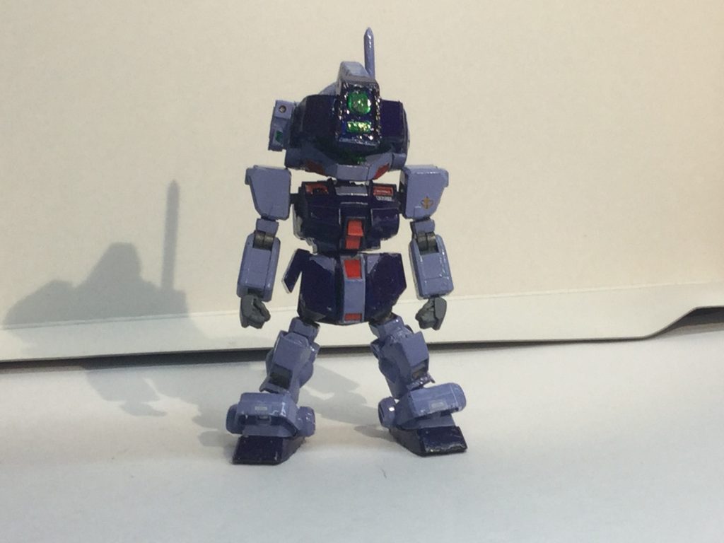 ただスナイパーⅡを作るだけでは面白くないのでホワイトディンゴの追加バルカンをSD用に作りました。