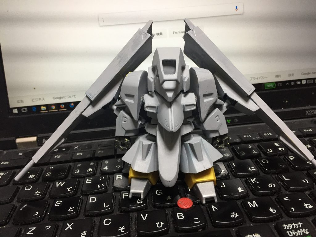 サフ吹き、写真の通り足首はコマンドから一切いじってないです