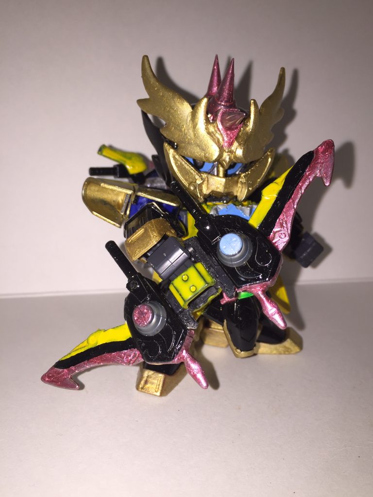 アピールポイントはなんといってもこのズ・ドーンと構えたガシャコンスパロー！