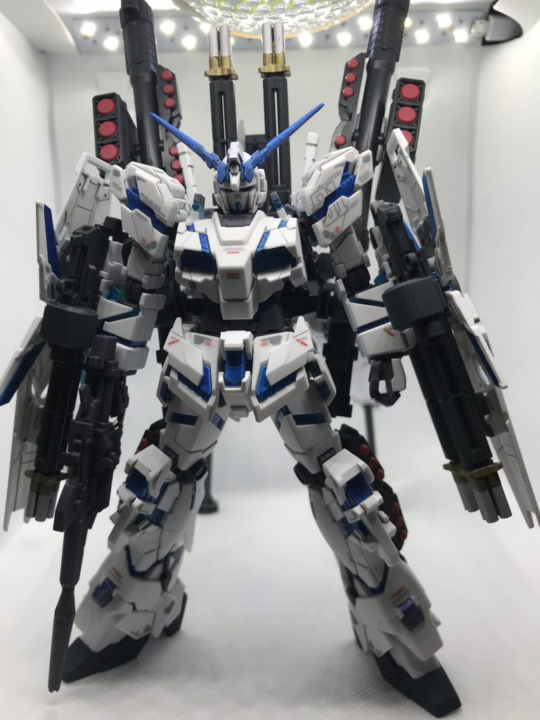 FAユニコーンガンダム ブルー–6枚目/制作者：真樹京介