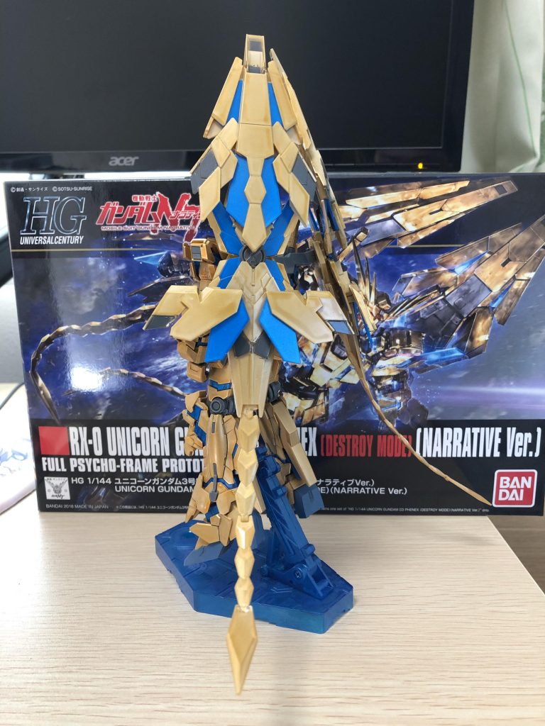 RX-0 ユニコーンガンダム 03 フェネクス–4枚目/制作者：@chikuwa_yukipo