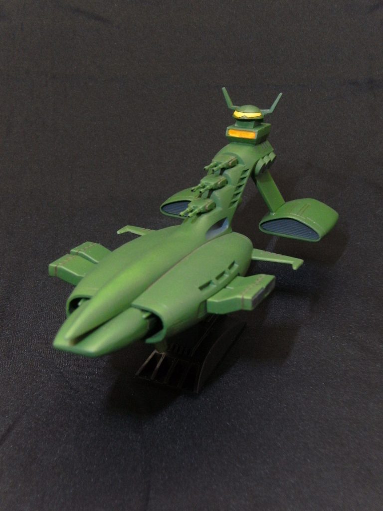 艦橋を交換してシャア専用ムサイことファルメルを再現。