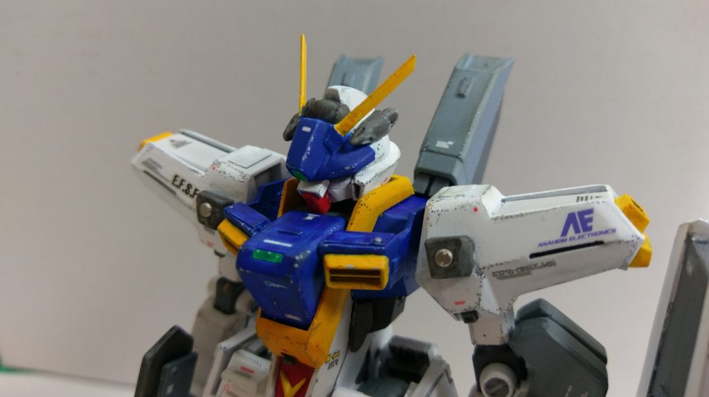 一度製作途中の設定画ヘッドを無くしたので作った原作版ヘッド。