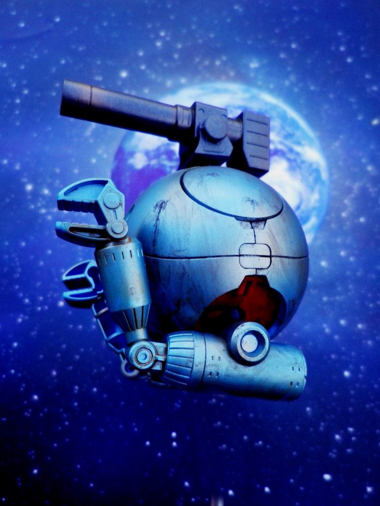 先週に引き続き、ハロプラ　ボールハロ！パチ組＆ウェザリングで楽しみました♬–4枚目/制作者：gtarou