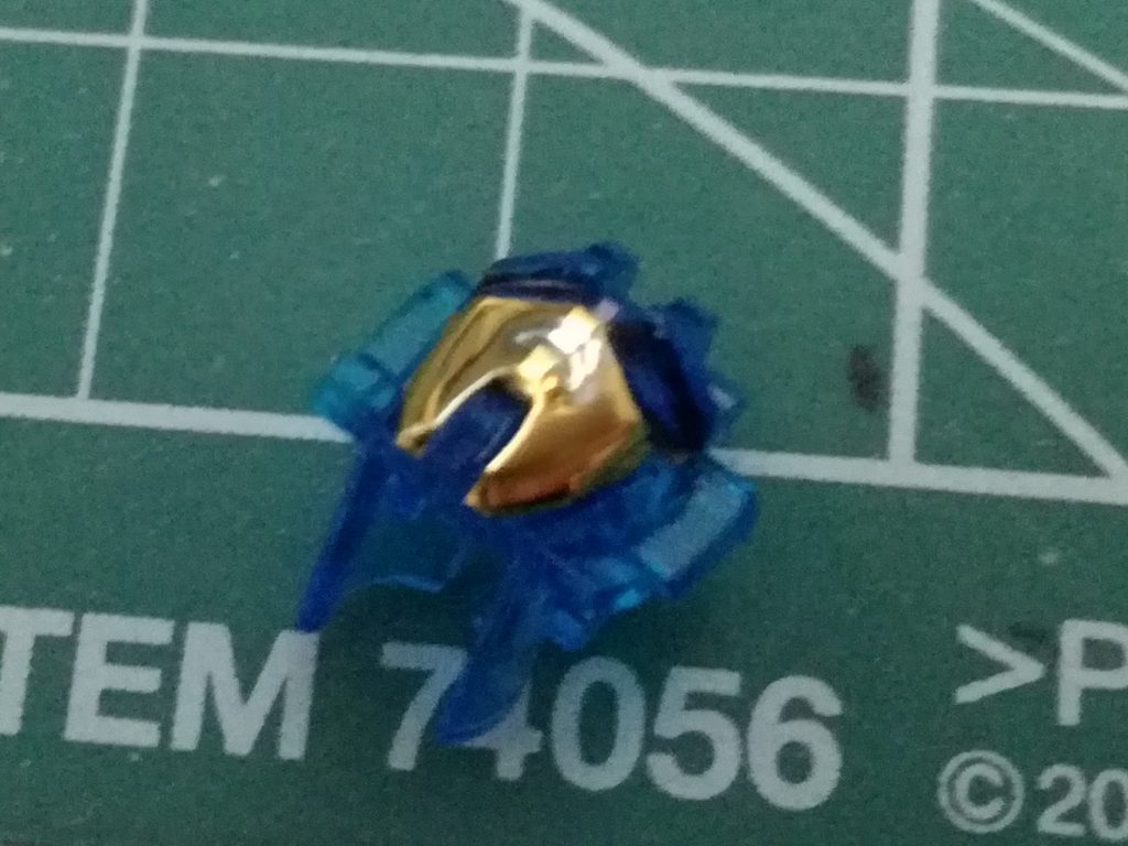 メッキに墨入れするとメッキがとれます