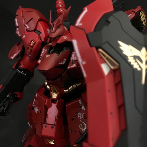 MSN-04サザビーを絵xt院議パーツで組んでみた