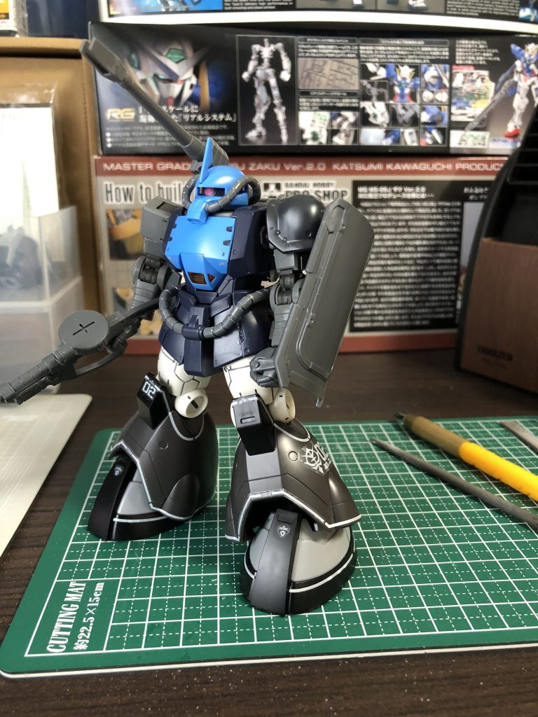 グフキャノン試作型–2枚目/制作者：フジータ@素組みでガンプラ！
