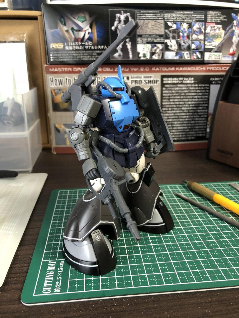 グフキャノン試作型–3枚目/制作者：フジータ@素組みでガンプラ！