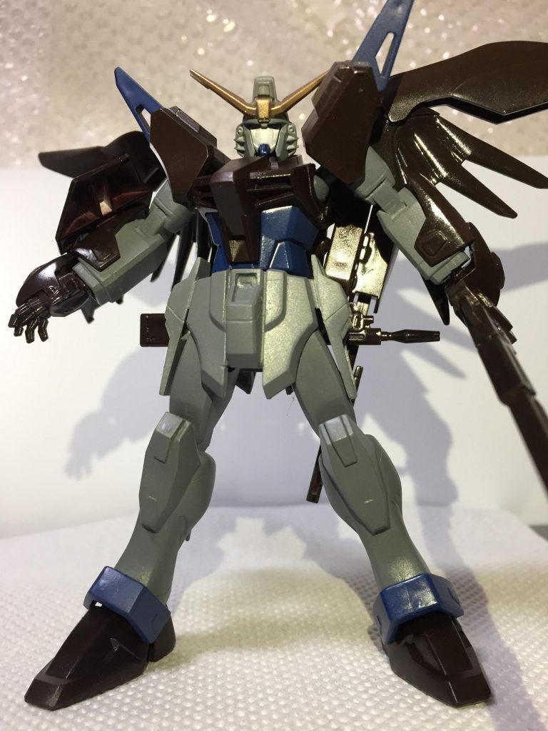 動かないなりにかっこいいポーズ
プロポーションは理想的だけど関節ほぼ死んでる