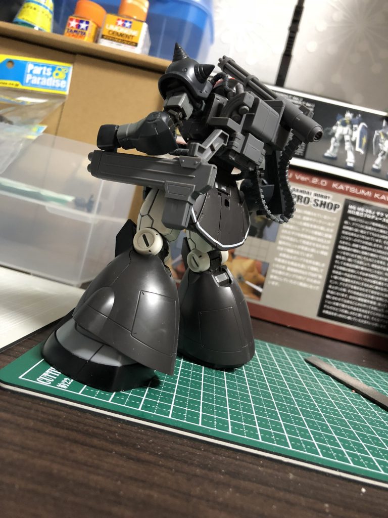 ドム試作型キャノンタイプ–2枚目/制作者：フジータ@素組みでガンプラ！