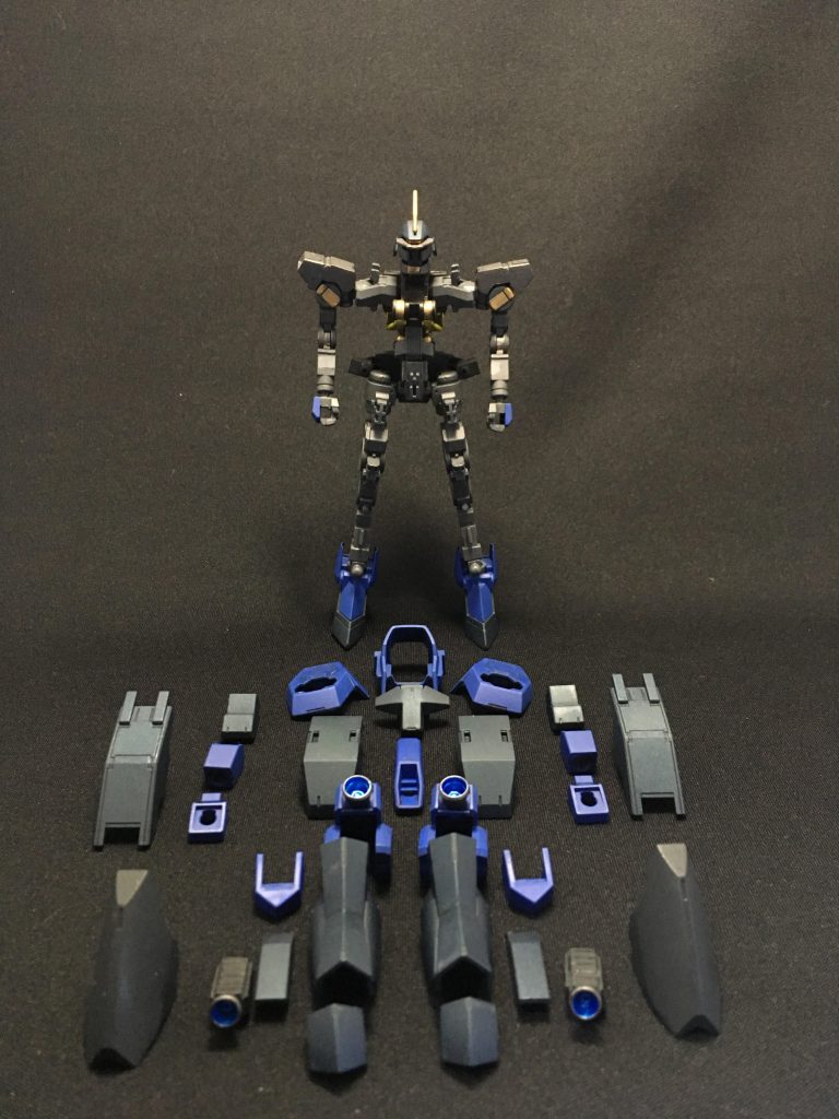 もちろんアーマーは着脱可能。