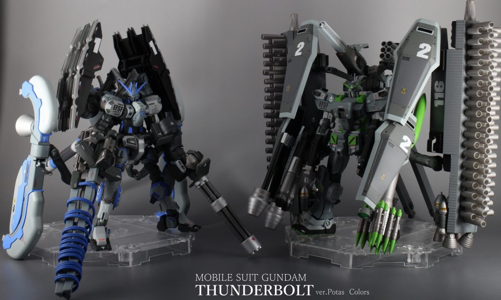 最後に二体並べてみました。