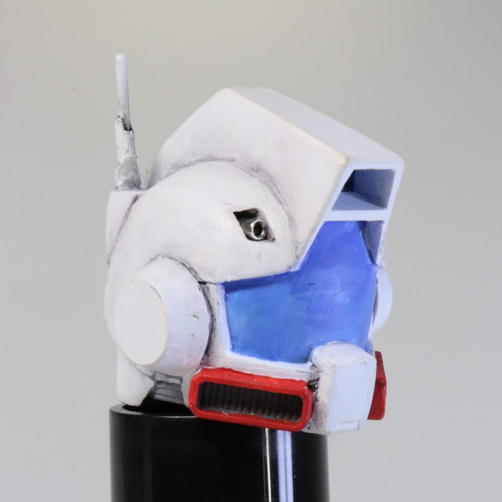 クロスシルエットフレーム同梱のジム頭は寒冷地仕様ジムに改造しました.