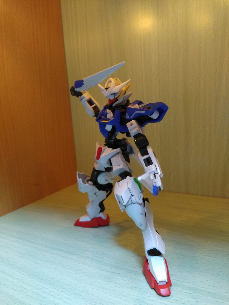 これはGNロングブレイド,GNショートブレイドである。
刃をGN粒子で包むことによって驚異的な切断能力を発揮する。
ガンダムフォカロルの武器の中で最も開発に時間がかかった武器である。