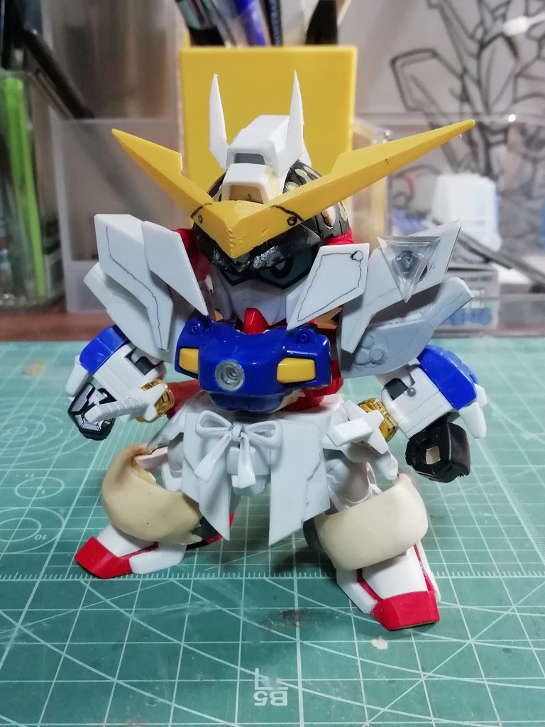 足し算、引き算でアウトライン、ディティールを決めていきました。
仲間と色々決めながら作れた作品で、作っていてとても楽しかったです！