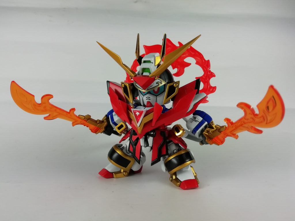 そして結晶の力解放！
日輪の陣形態！刀も炎の剣に変化します！