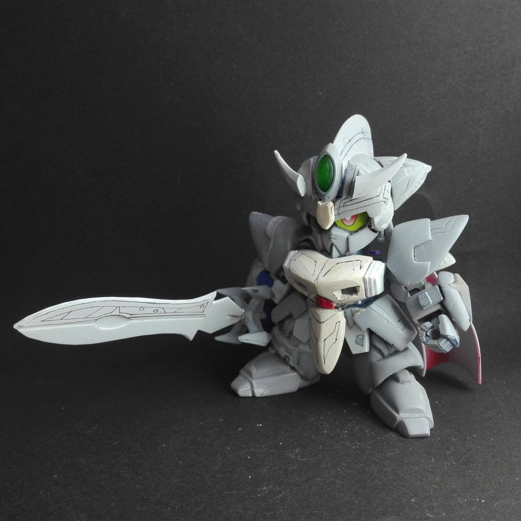 製作途中、ガワはほとんどプラ板とエポパテだゾ！