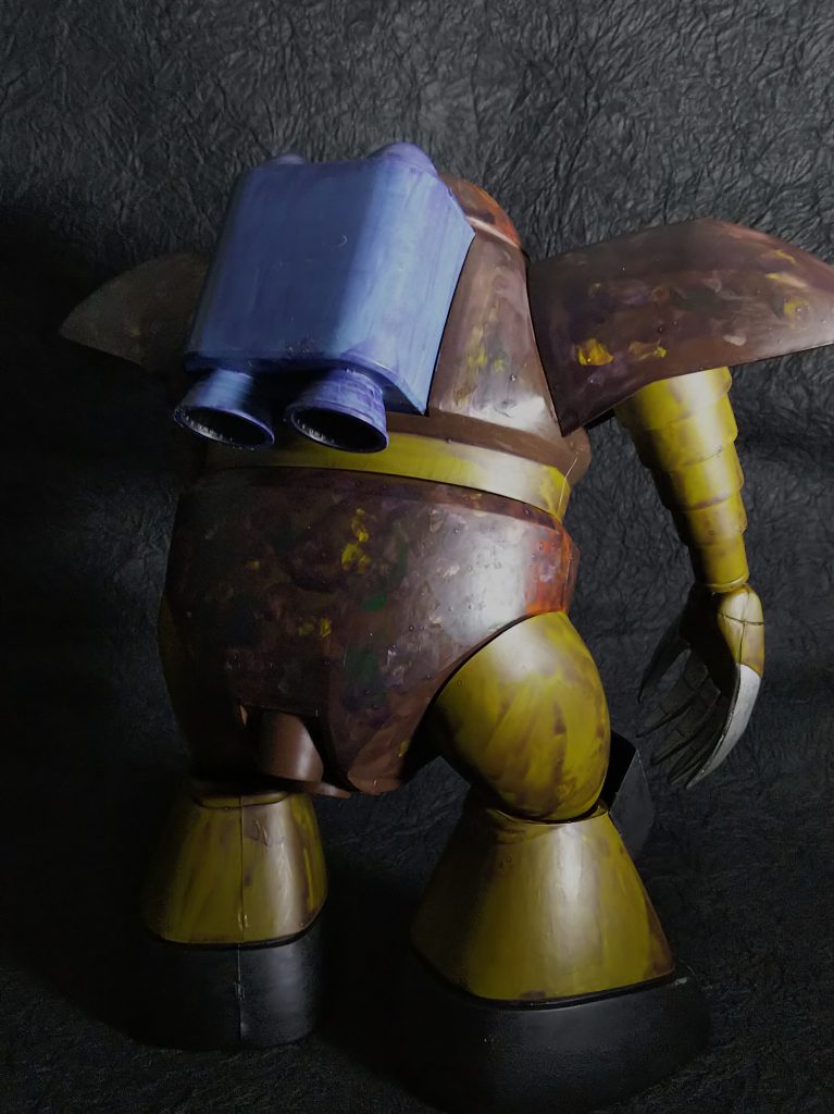 旧キット1/100ゴッグ–3枚目/制作者：フルアーマプドウ