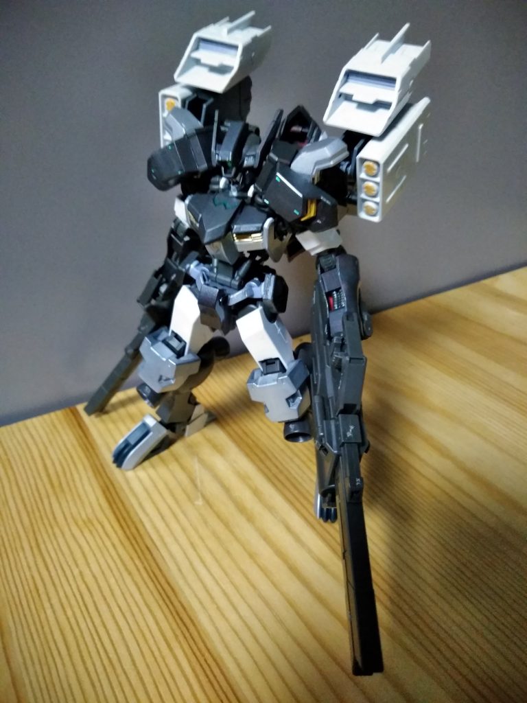 ブラスター可変
ブースターもあり、機動力はそれなりにある設定