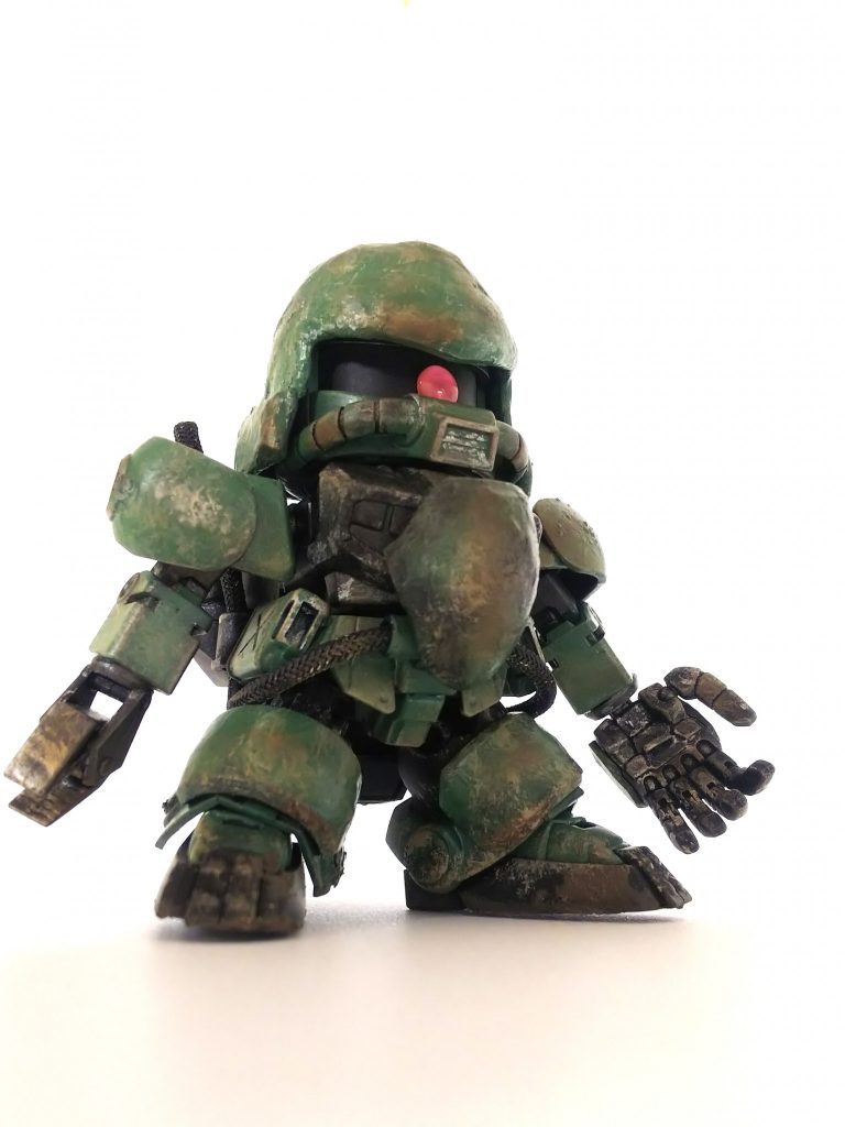 マニピュレータは軽作業用のもので、工事をするには耐久力不足。