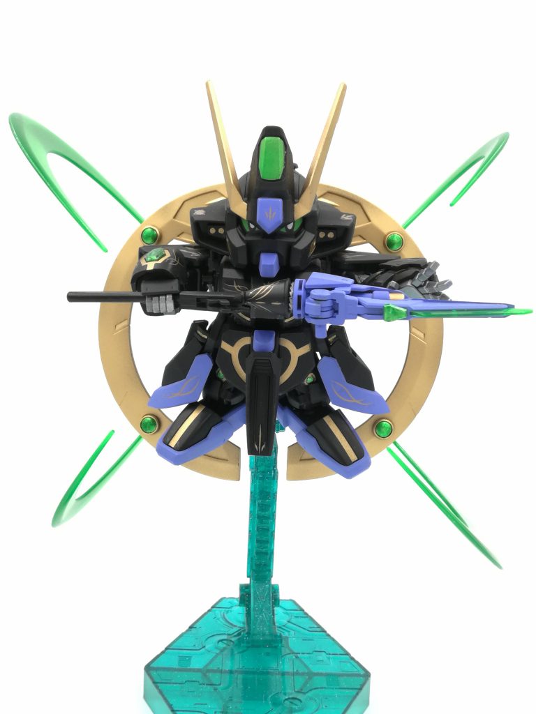 必殺技の「ヴォワチュール·リュミエール」。
風のシールド·斬撃を見にまとい、高速で敵に突っ込む！！という技です(笑)