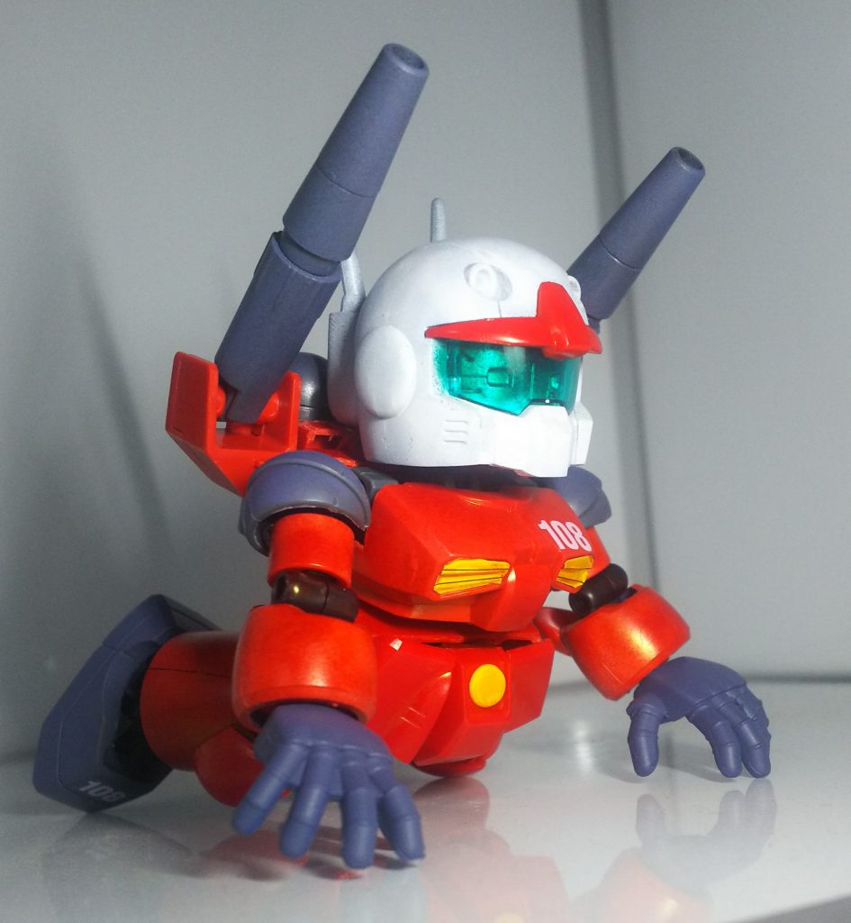 もちろんSDでもあのポーズができます。