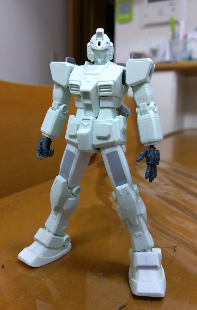 製作途中。もうカッコいいですね。