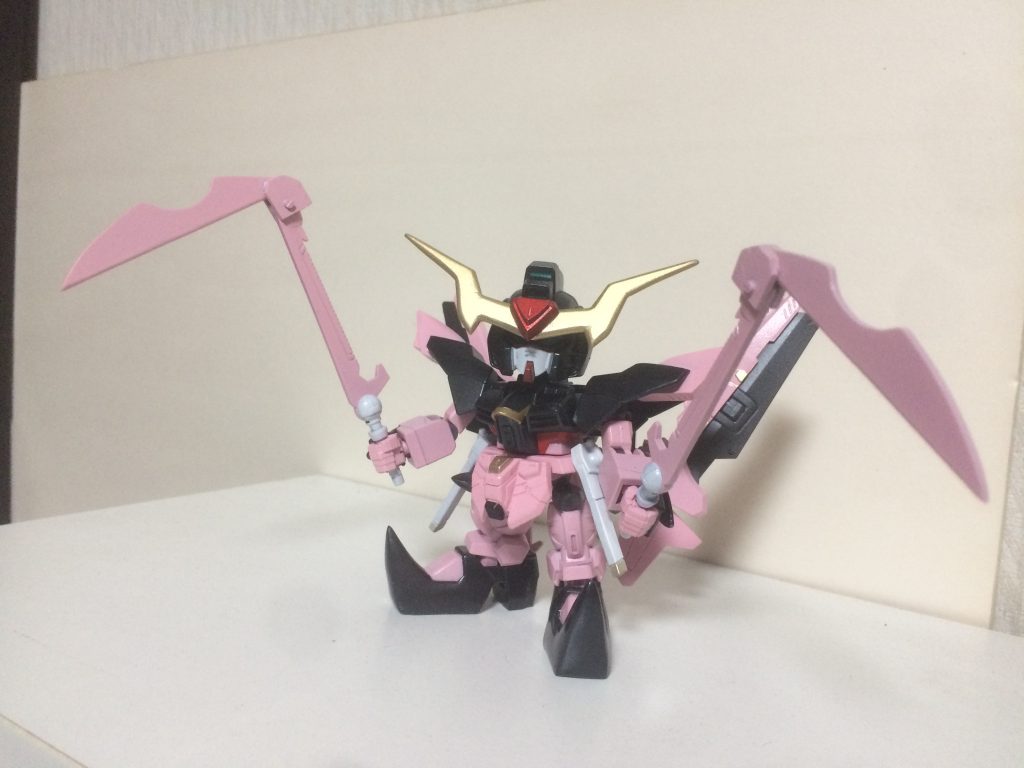 【ビルドダイバーズ】ガンダムラブファントム–5枚目/制作者：コン◎SDポケモンガンプラ