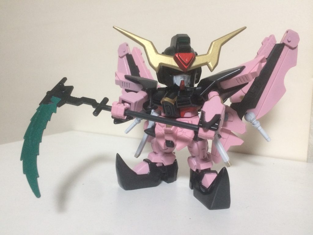 【ビルドダイバーズ】ガンダムラブファントム–3枚目/制作者：コン◎SDポケモンガンプラ