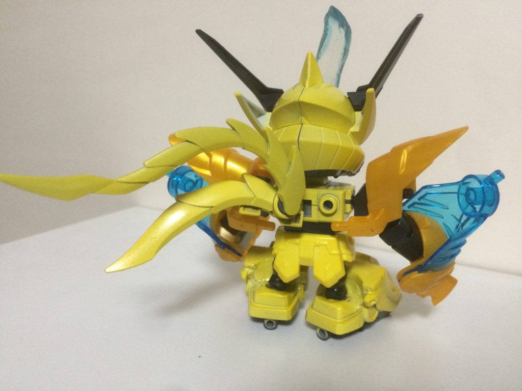 【ポケモンガンプラ】ゼラオラ–2枚目/制作者：コン◎SDポケモンガンプラ