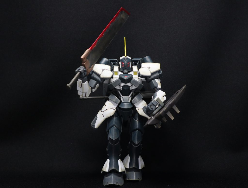 バスターソードを構えてのポージング①