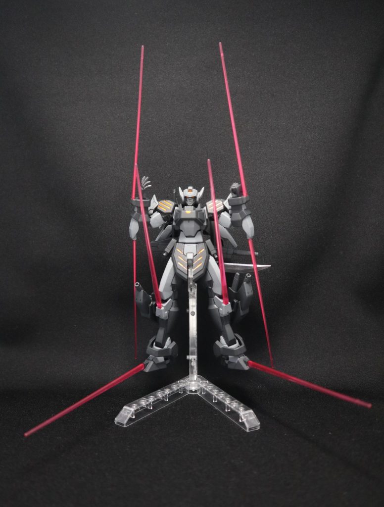 全ビーム刃展開。(撮影がうまくできなかったのでご参考まで)