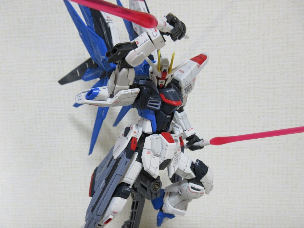 二刀流で戦うことも多かったフリーダム。