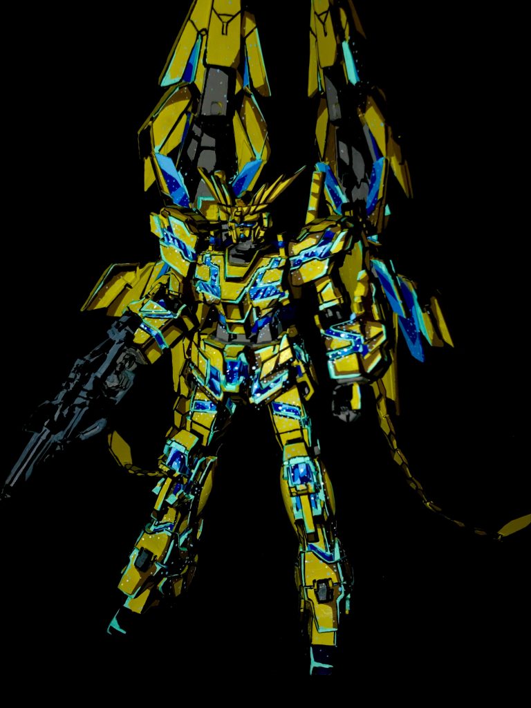 1/144 ユニコーンガンダム3号機 フェネクス アニメイラスト風模型–4枚目/制作者：@j_gunaka