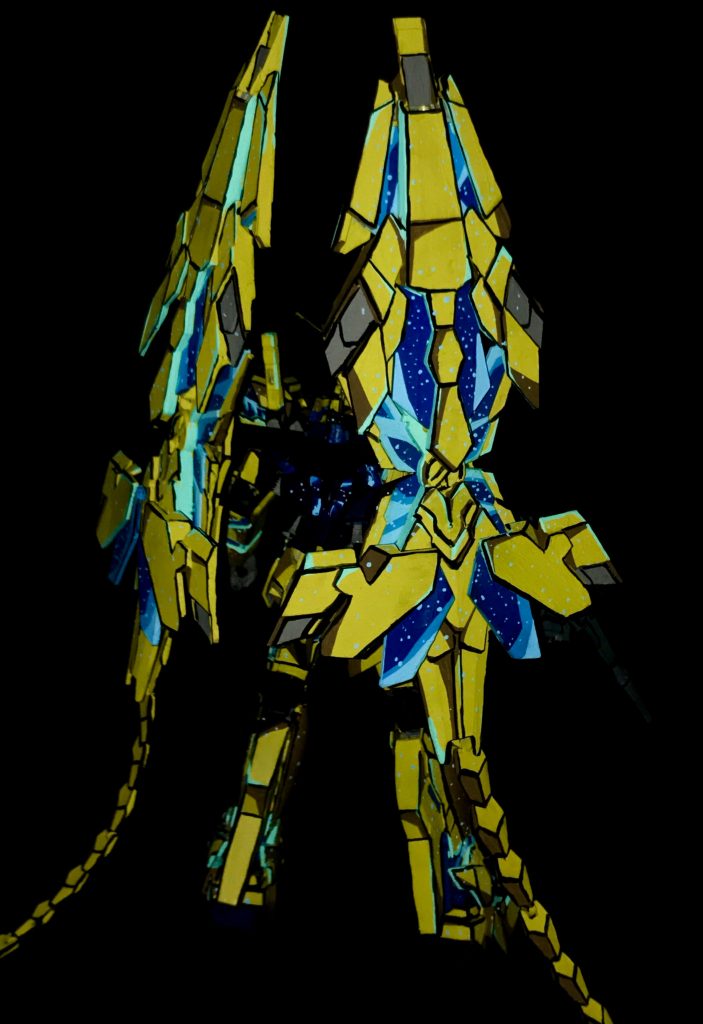 1/144 ユニコーンガンダム3号機 フェネクス アニメイラスト風模型–5枚目/制作者：@j_gunaka