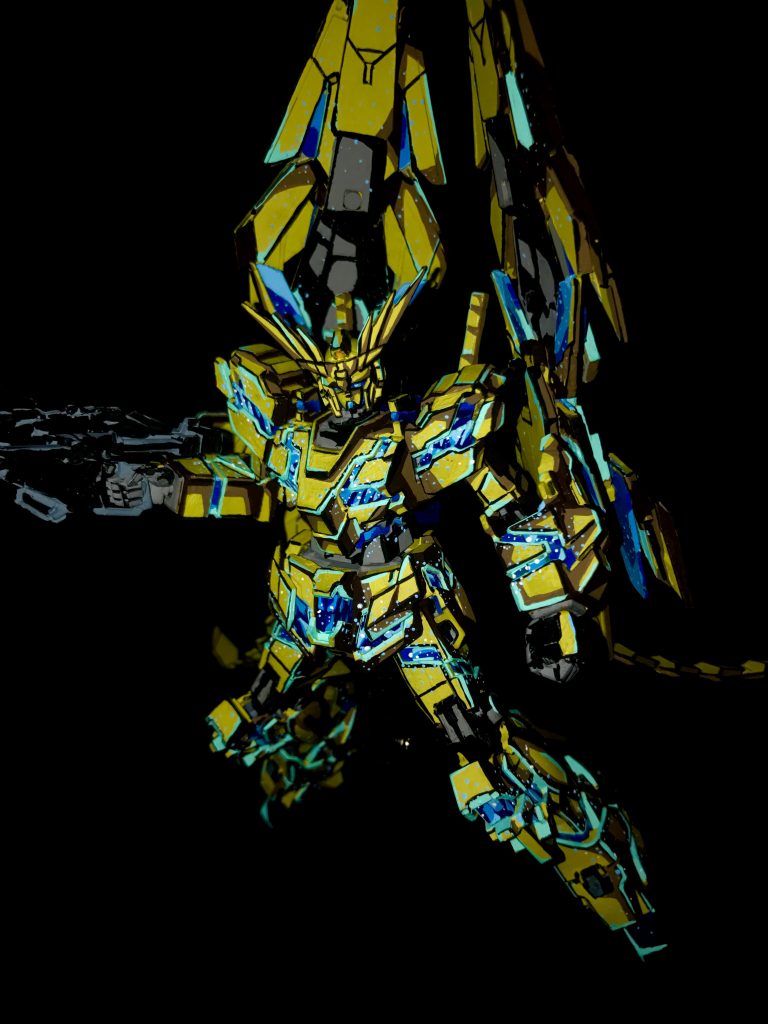 1/144 ユニコーンガンダム3号機 フェネクス アニメイラスト風模型–2枚目/制作者：@j_gunaka