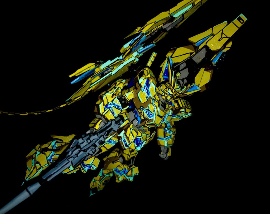 1/144 ユニコーンガンダム3号機 フェネクス アニメイラスト風模型–3枚目/制作者：@j_gunaka