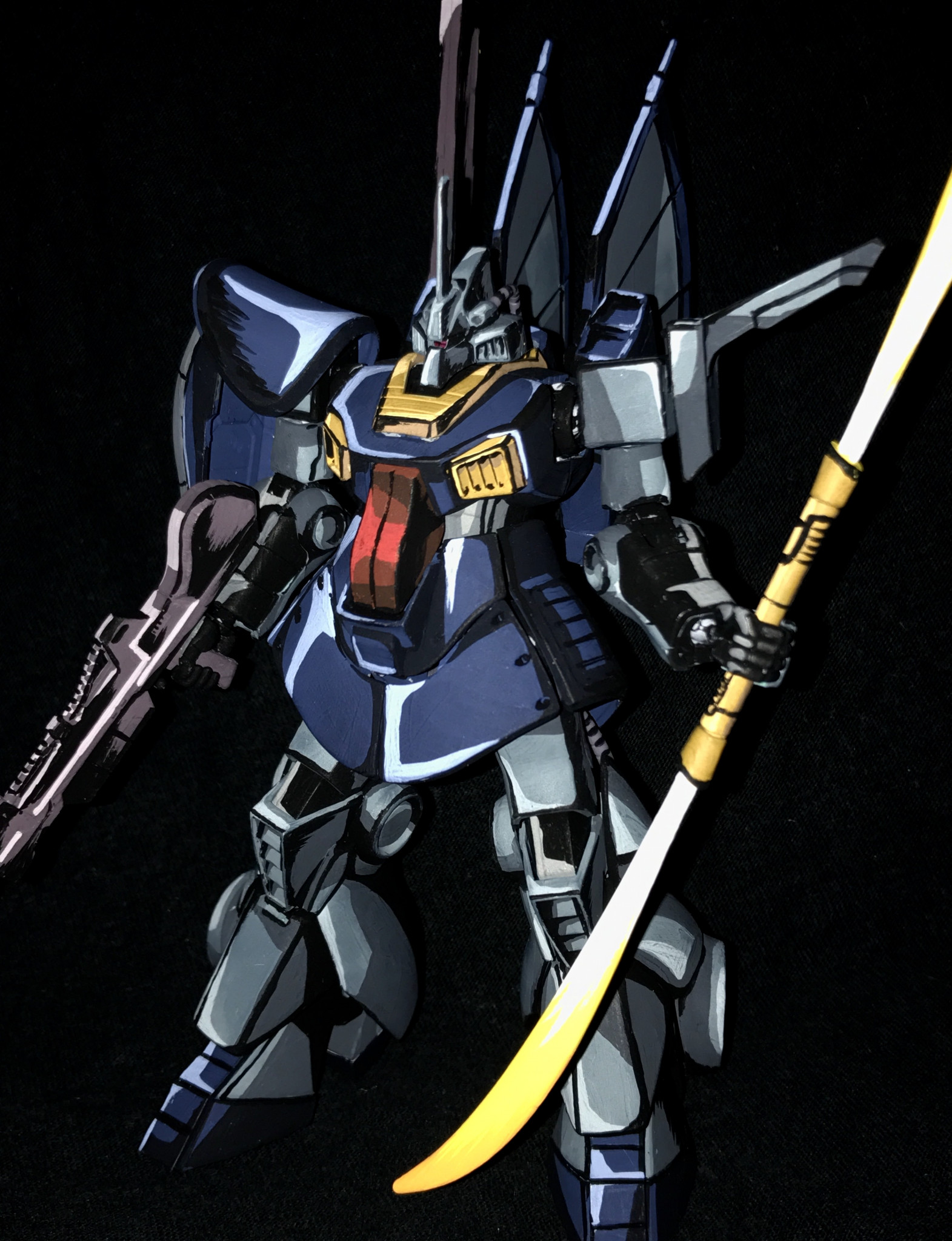 1/144 HG ディジェ ナラティブカラーver アニメイラスト風模型｜@j_gunakaさんのガンプラ作品｜GUNSTA（ガンスタ）