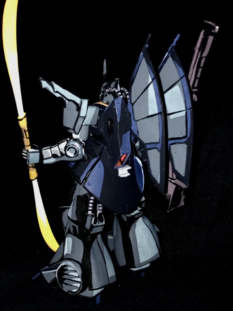 1/144 HG ディジェ ナラティブカラーver アニメイラスト風模型–5枚目/制作者：@j_gunaka