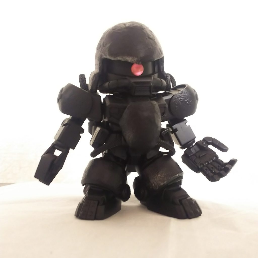 好みのSDはコロコロしたやつなので、コロコロしたポンコツになるようにミキシング。