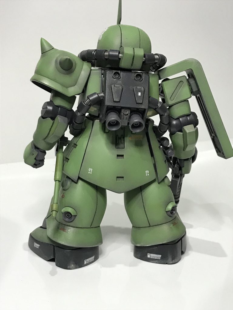 SD　ザクⅡF型　ノイエン・ビッター機–3枚目/制作者：ぼぶ