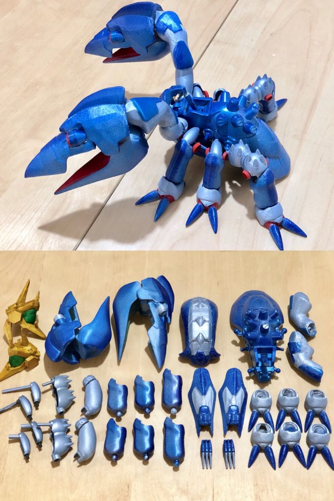 簡単な塗り。表面処理が少ない。精密化の調整は。0.2 mmから0.1 mmまで改良されたが、今回は0.05 mmには使用されていない。