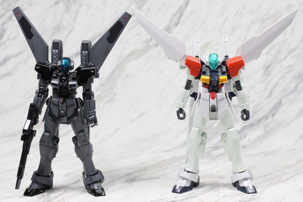 GM/GMの腕は長いので、関節の接続部で合計3～4mm幅つめしています。